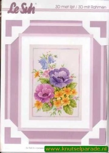 Le Suh 3D schilderij met lijst Anemoon 4135004 (Locatie: 2437)