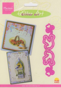 Marianne design, snij- embos- en borduurmal, Glitter Art GA8203 (Locatie: L48)