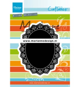 Marianne Design snij- en embosmal Shaker Oval CR1500 (Locatie: L28)