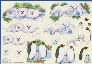 Mireille knipvel kerstmis dieren (Locatie: 1327)