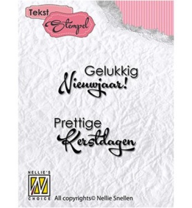Nellie Snellen Clear stamp Kerstmis DTCS017 (Locatie: NN236)