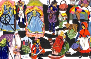 Poezieplaatje Sprookjes MLP1551 (Locatie: MP088)