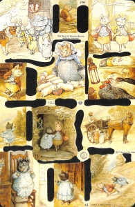 Poezieplaatje The Tale of Pigling Bland van Beatrix Potter MLP1784 (Locatie: MP068)