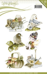 Precious Marieke Clear stamp Springtime PMCS10009 (Locatie: 1339)