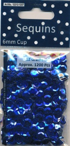 Sequins Regular Blue Cup 12212 1207 (Locatie: 1d )