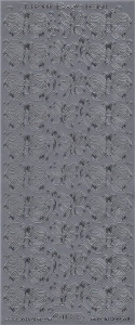 Starform stickervel vlinders zilver 1188 (Locatie: H194)