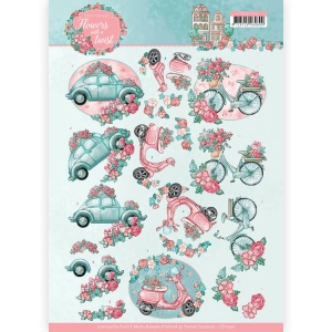 Yvonne Creations knipvel bloemen CD11290 (Locatie: 2226)