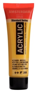 Amsterdam Acrylverf Tube 20 ml Azogeel Middel