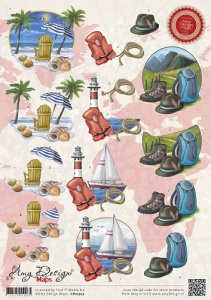 Amy Design knipvel vakantie CD10503 (Locatie: 2908)