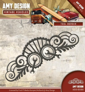 Amy Design snijmal Tool Border ADD10096 (Locatie: i495)
