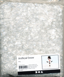 Artificial snow, transparent, 80 gr. 50233