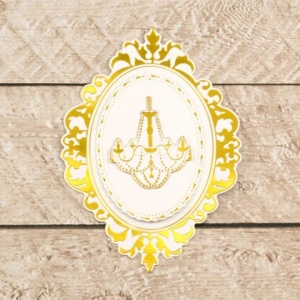 Couture Creations Nesting Chandelier Frames snij- foil- en embosmal CO726464 (Locatie: i084)