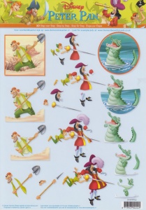Disney Peter Pan knipvel STAPP02 (Locatie: 2654)