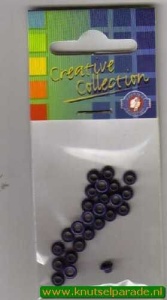 Eyelets donker blauw 25 stuks nr. 20407/16 (Locatie: 5RC1 )