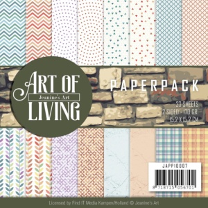 Jeanine's Art, Paperpack, 15.2 x 15.x cm, Art of Living, JAPP10007