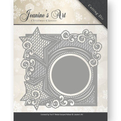 Jeanine's Art snijmal Star Frame JAD10006 (Locatie: m97)