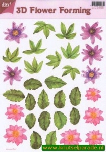 Joy Crafts 3D Flower forming transparant 6018 0002 (Locatie: 1565)