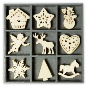 Knorr Prandell Houten ornamenten kerst 18521028 (Locatie: 4RS9 )