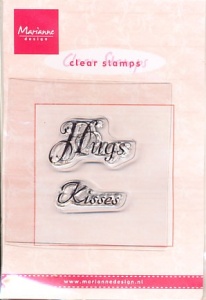 Marianne Design Clear stamp Hugs/Kisses CS0888 (Locatie: NN027)
