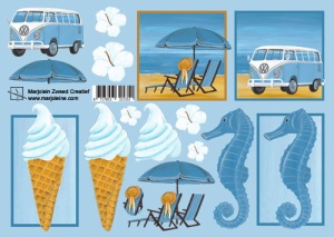 Marjoleine knipvel strand 8717853321351 (Locatie: 1125)