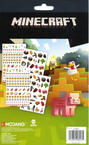 Minecraft stickers, 300+ stickers, 4 vel (Locatie: 0518)