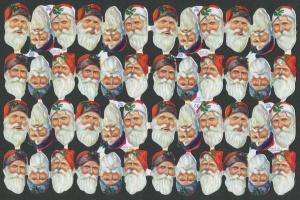 Poezieplaatjes Kerstmannen MLP874 (Locatie: MP74)