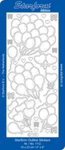 Starform sticker goud 1112 (Locatie: N169)