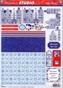 Studio Light knipvel delfts blauw STAPSL1058 (Locatie: 5711)