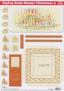 Studio Light zigzag some bunny kerst 4 (Locatie: 2565)