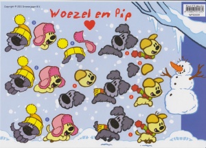 Woezel en Pip knipvel WP10009 (Locatie: 2674)
