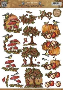 Yvonne Creations knipvel herfst CD10412 (Locatie: 4808)