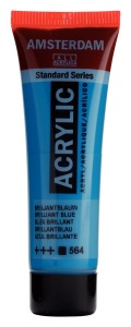 Amsterdam Acrylverf Tube 20 ml Briljantblauw 564