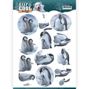 Amy Design knipvel pinguins CD11203 (Locatie: 0439)