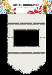 Dutch Doobadoo Shape Art Spinnet stencil A4 (Locatie: 4738)