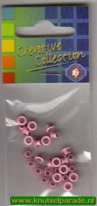 Eyelets roze 25 stuks nr. 20407/27 (Locatie: 5RC1 )