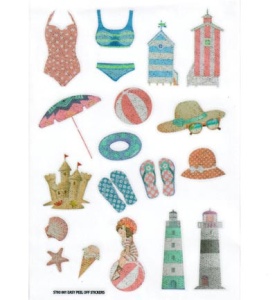 FabScraps Stickervel Beach Day ST93 001 (Locatie: 4612)