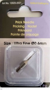 Hobby & Crafting Fun priknaald Size Ultra Fine 0.6 mm 12025-2021