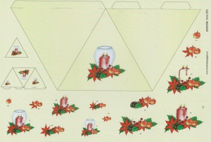 Hoca kerst knipvel pyramide 503 (Locatie: 2426)