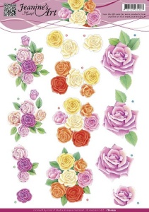 Jeanine's Art knipvel rozen CD10753 (Locatie: 4636)