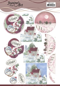 Jeanine's Art knipvel winter CD11232 (Locatie: 4627)
