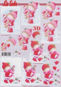 Le Suh knipvel kerstmis 777346 (Locatie: 1210)