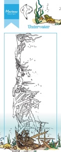 Marianne Design clear stamp Underwater HT1620 (Locatie: i491)
