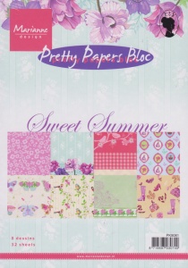 Marianne Design Pretty Papers Bloc Sweet summer A5 PK9081
