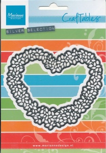 Marianne Design snij- en embosmal Topiary Heart CR1302 (Locatie: T143)