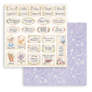 Stamperia Paper pack Welcome Home, 20.3x20.3cm, SBBS77