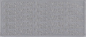Stickervel zilver 1664 (Locatie: B219)