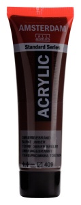 Amsterdam Acrylverf Tube 20 ml Omber Gebrand 409
