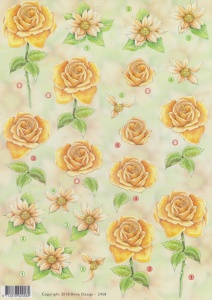Anne Design knipvel bloemen 2458 (Locatie: 2216)