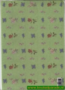 Bloemen vellum nr. 8884T (Locatie: 1534)