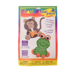 Darice foamies kit aap en kikker 2508-83 (Locatie: K3)